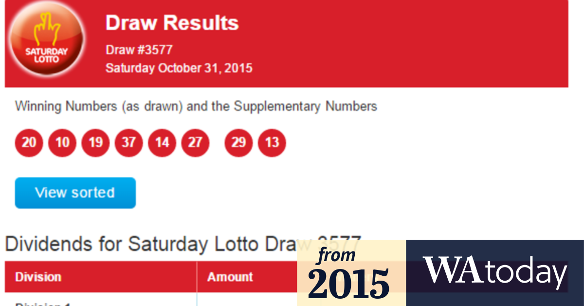 Saturday lotto 2 numbers and supplementary on sale